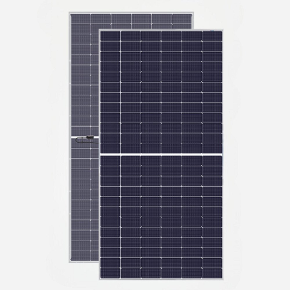 Blue Carbon 550W Bifacial Solar Panel