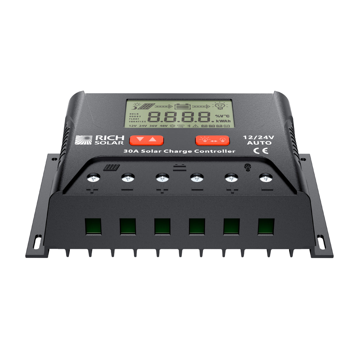 30AmpPWMSolarChargeControllerRS-PWM30P_6 GP Solar 30A PWM Charge Controller Kano