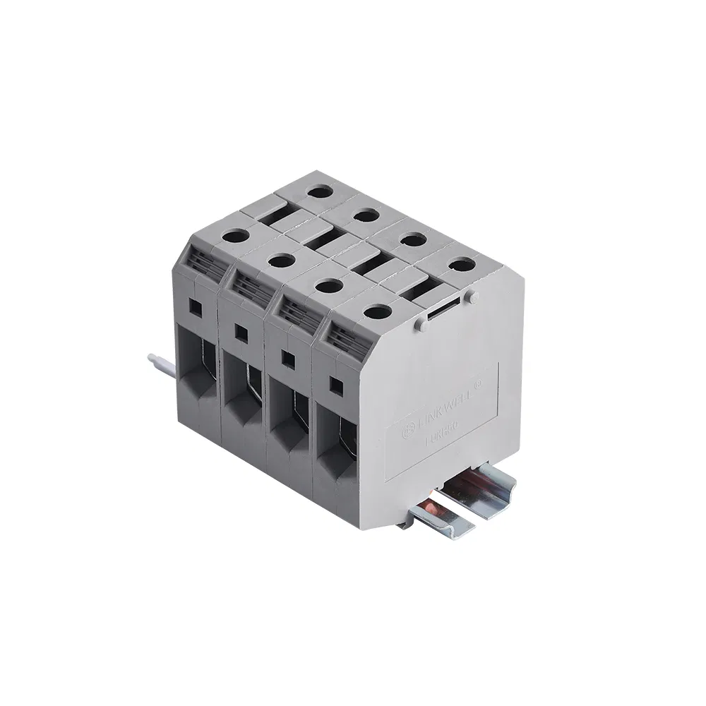 Linkwell-150A-1000V-DIN-Rail-Distribution-Terminal-Blocks-50-mm2-Wire-Connector-DIN-Rail-Terminal-Block Controller DC Input Terminal Block Benin City