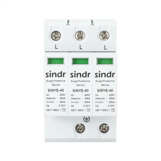 AC-Surge-Protector-40ka-Solar-Photovoltaic-Surge-Protector-500-800-1000V-Lightning-Arrested Single-Phase AC Surge Protector Warri