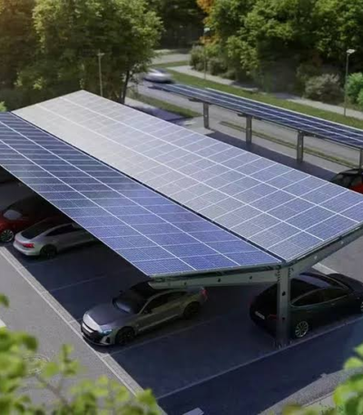 Residential Carport Solar Frame Kano