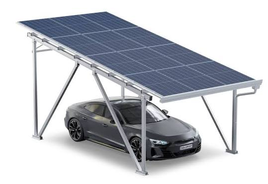 Complete Solar Carport Hardware Set