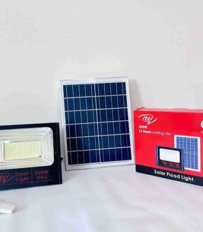 Itel Solar Flood Light 200W Kano