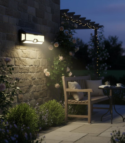 Solar Motion Fence Light Asaba