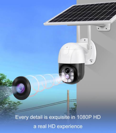 Blue Power WiFi Solar Bullet Camera Kogi