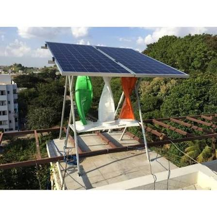 Wind-Solar Hybrid Mounting Frame Kogi