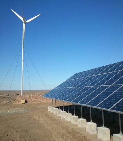 Hybrid Wind-Solar Off-Grid System Kano