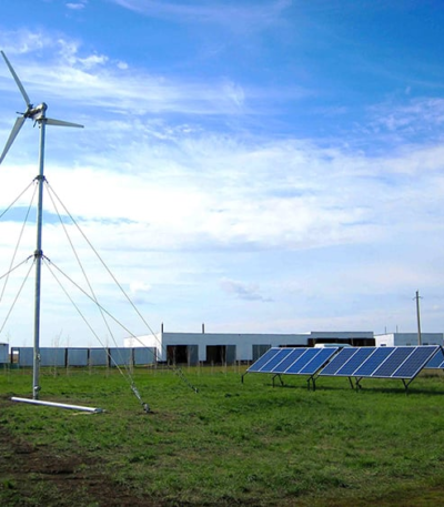 Hybrid Wind-Solar Farm Power Kit Enugu