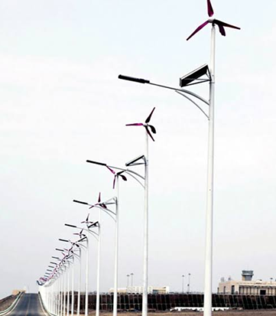 Hybrid Wind-Solar Street Light System Warri