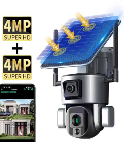 Pattern 4G Solar PTZ Camera Kano