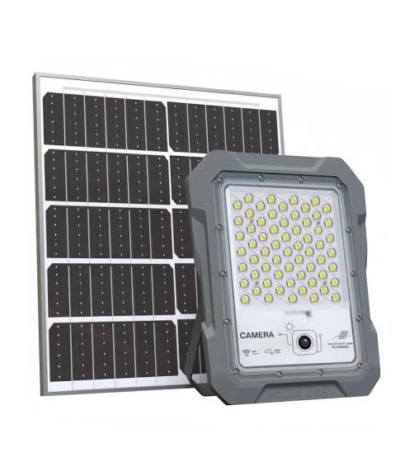 Solar Floodlight Camera for Shop Security Lagos