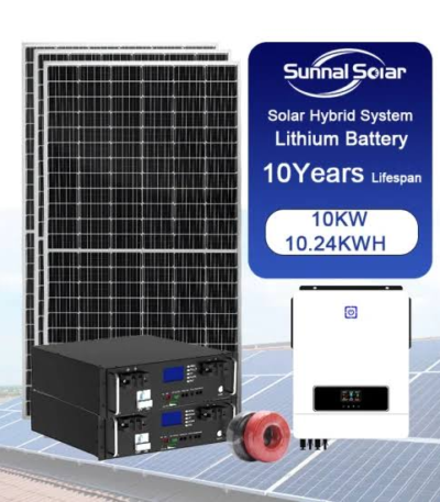 FALA Hybrid Solar Generator Ibadan