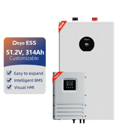 Deye BOS-G-M 61.44kWh HV Lithium Battery ESS with BMU