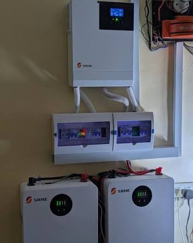 SRNE 16.07KWH 51.2V 314AH Lithium Battery 8000 Cycles