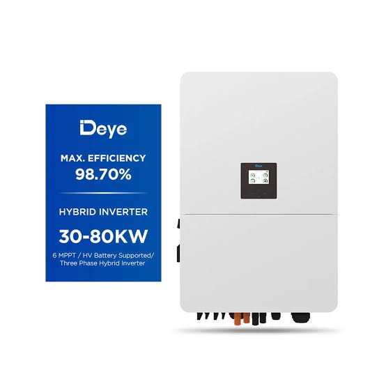 Deye SUN-50K-G03 50kW Three Phase Grid-Tie Inverter