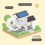 SunKing Foldable Solar Fan Deluxe