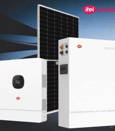 Itel Energy PowerMax 16kWh Whole-Home Energy System 6kW hybrid inverter + 16kWh lithium battery + 12×590W panels