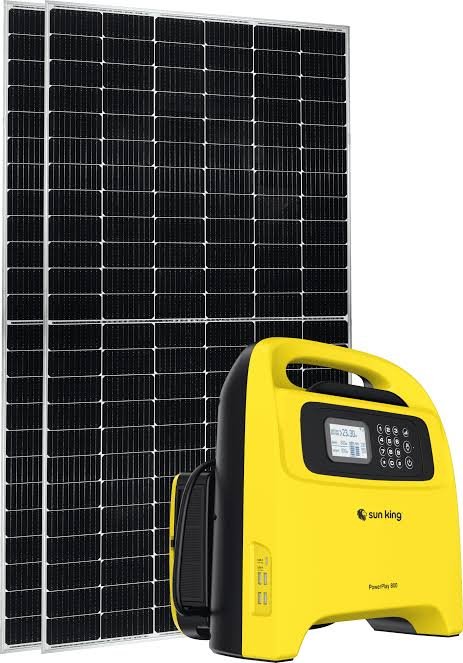 SunKing Foldable Solar Fan Plus