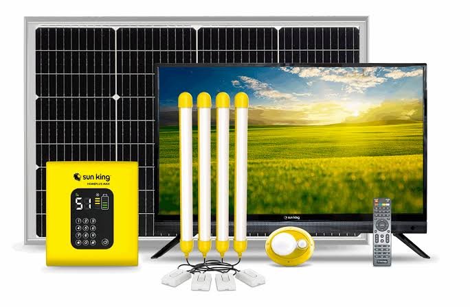 SunKing Foldable Solar Fan 16-Inch