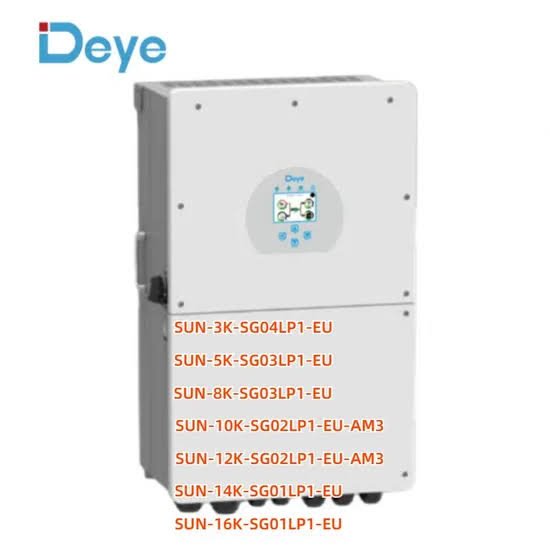 Deye SUN-136K-G01P3-EU-AM8 136kW Three Phase HV String Inverter