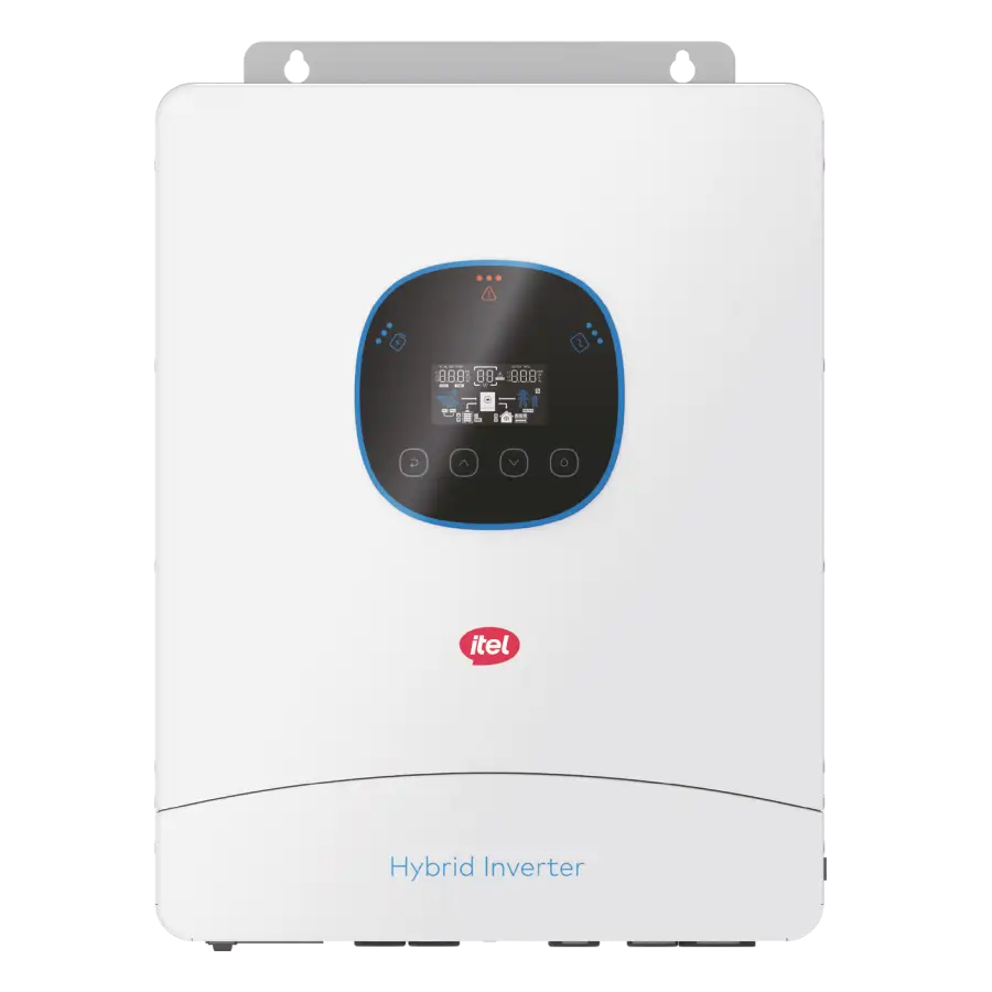 itel-6kw-Inverter-Hybrid-48V-IPV-6K48U Itel Energy PowerHome Elite Solar Kit 8kW Inverter + 15kWh Battery + 12 Panels