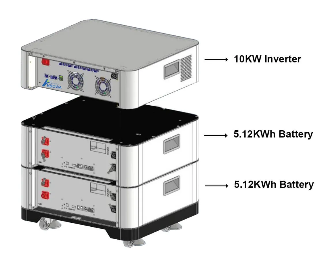 10kw_off_grid_all_in_one_system_with_stackable_battery COLA DC Combiner Box 4 String photovoltaic combiner box