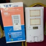 AKT Solar Flood Light 100W solar security flood light