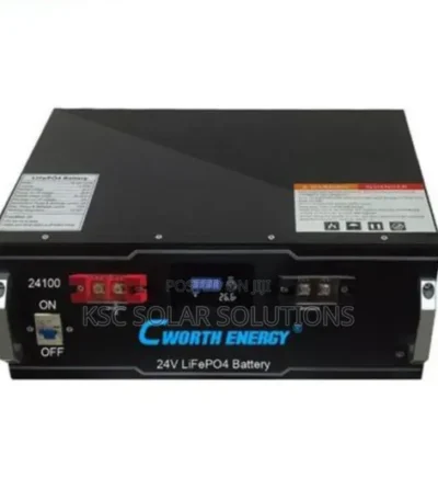 CWORTH Rack Battery 25kWh 51.2V 500Ah LiFePO4