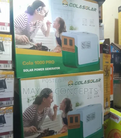 COLA 1000 Pro Solar Generator + 350W Solar Panel 1kWh solar generator bundle