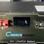 CWORTH 24V 100Ah 2.56kWh lithium battery