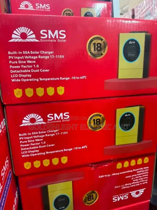 SMS SUNMATE SMS-100KVA Hybrid Inverter Industrial hybrid system