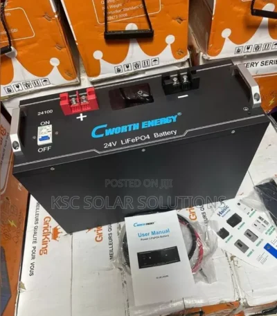 CWORTH Rack Battery 30kWh 51.2V 600Ah LiFePO4