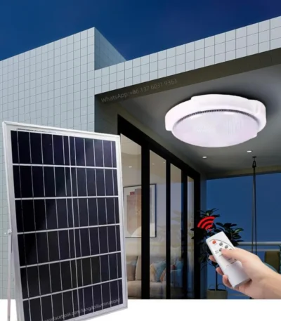 SUKHIG Solar Ceiling Light 100W indoor lighting kit