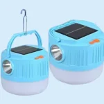 WAKATEK Solar Camping Light rechargeable LED lamp