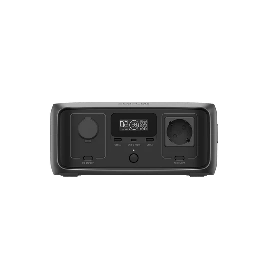ECOFLOW RIVER 3 Plus Portable Power Station 286Wh LiFePO4 battery, 600W output