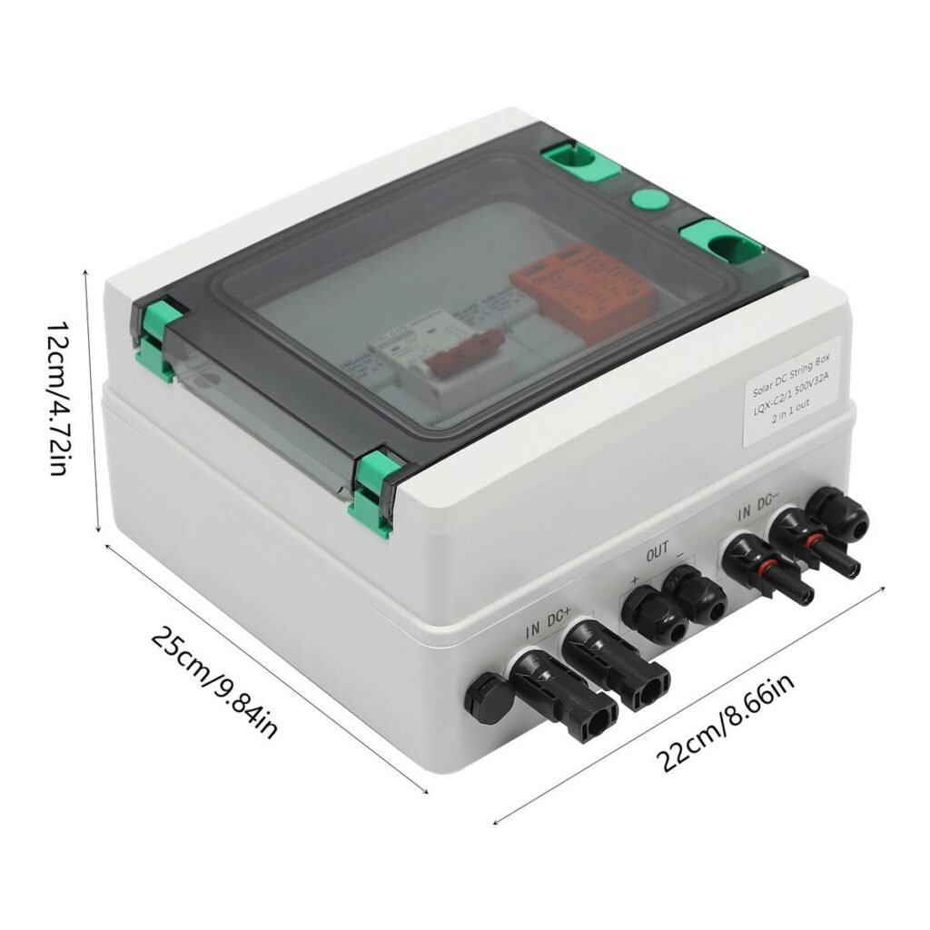 2-string AC/DC solar combiner