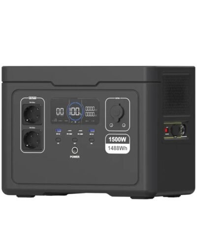LUTIAN Portable Power Station 1500W LiFePO4 backup power station