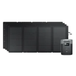 ECOFLOW DELTA 2 Max Solar Generator + 220W Solar Panel 2048Wh bundle