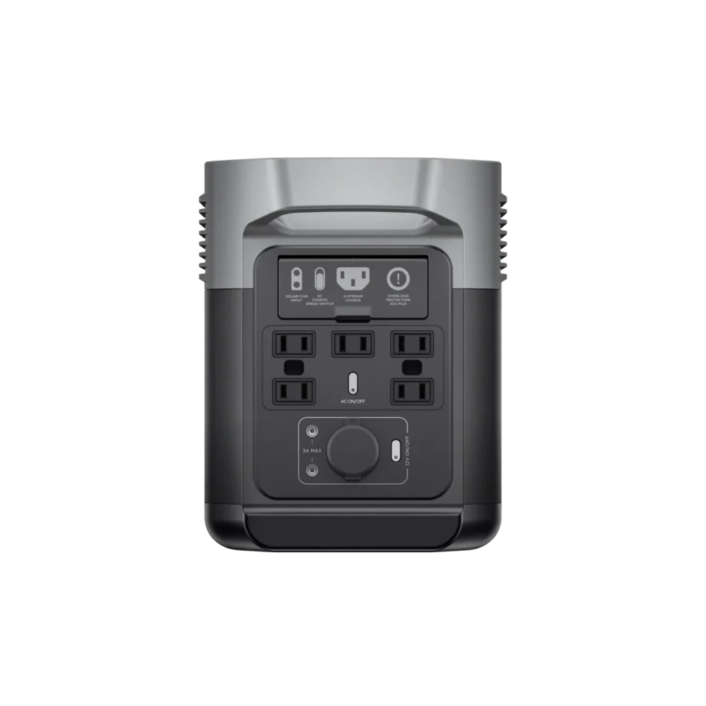 ECOFLOW DELTA Max 1600 Portable Power Station 1612Wh battery, 2000W output