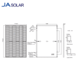 JA SOLAR JAM54D40-440/LB 440W Bifacial Double Glass N-Type Module
