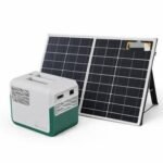 COLA 1kWh Solar Generator + 2pcs 200W Solar Panels 1kWh lithium generator bundle