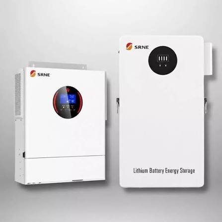 SRNE EOS 5.12KWH Wall-Mounted Lithium Battery