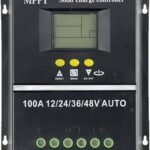 LUTIAN 100A PWM Charge Controller 12V/24V system controller
