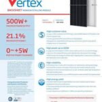 TRINA TSM-500DE18M.08 500W Vertex Solar Panel