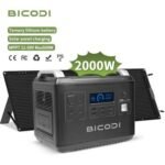 BICODI HS-2000W-220V Portable Solar Generator