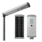 WAKATEK WK-T1C-50W All-in-One Solar Street Light 50W LED, motion sensor