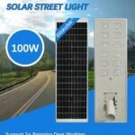 WAKATEK 12-Eye 100W Solar Street Light multi-eye LED