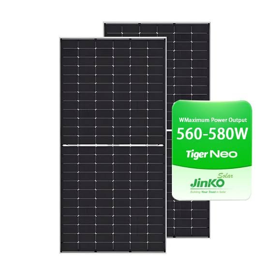 images JINKO SOLAR JKM655N-72HL4-BDV 655W Bifacial Solar Panel