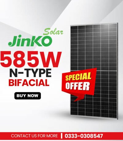 JINKO SOLAR JKM555N-72HL4-BDV 555W Tiger Neo N-Type Bifacial Panel