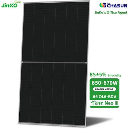 JINKO SOLAR JKM720N-72HL4-BDV 720W Bifacial Solar Panel